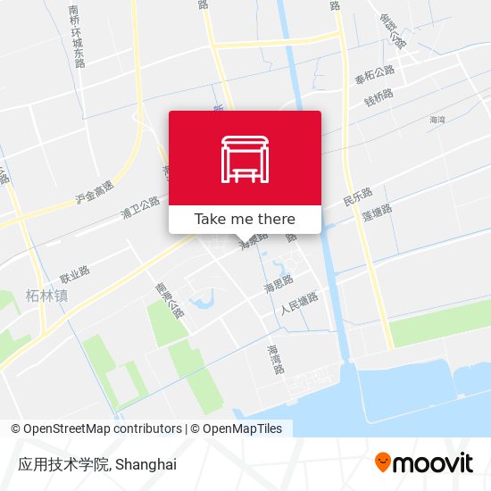 应用技术学院 map