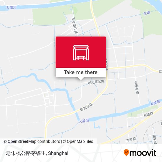 老朱枫公路茅练里 map
