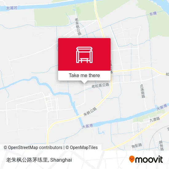 老朱枫公路茅练里 map