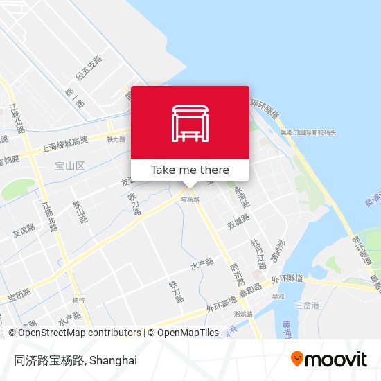 同济路宝杨路 map