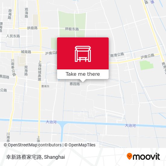 幸新路蔡家宅路 map