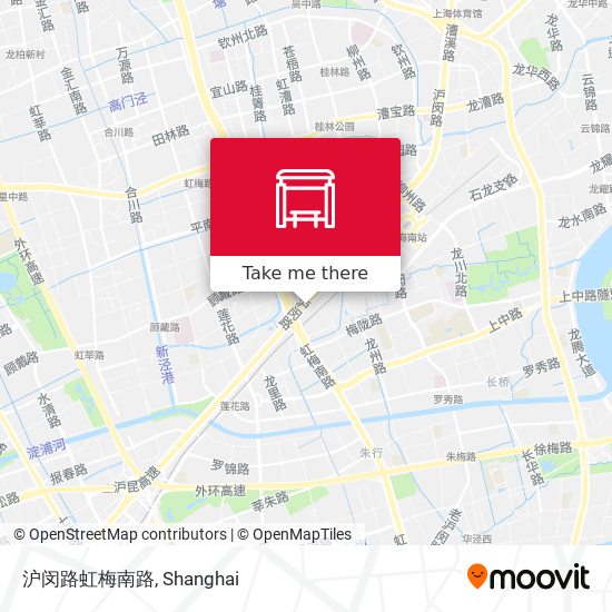 沪闵路虹梅南路 map