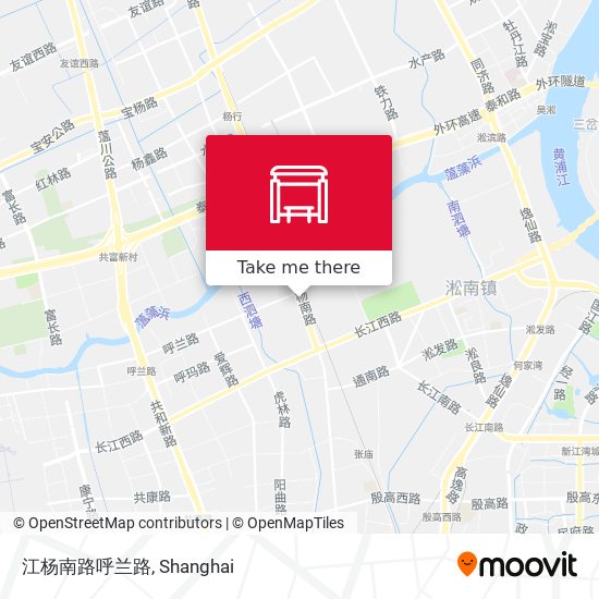 江杨南路呼兰路 map