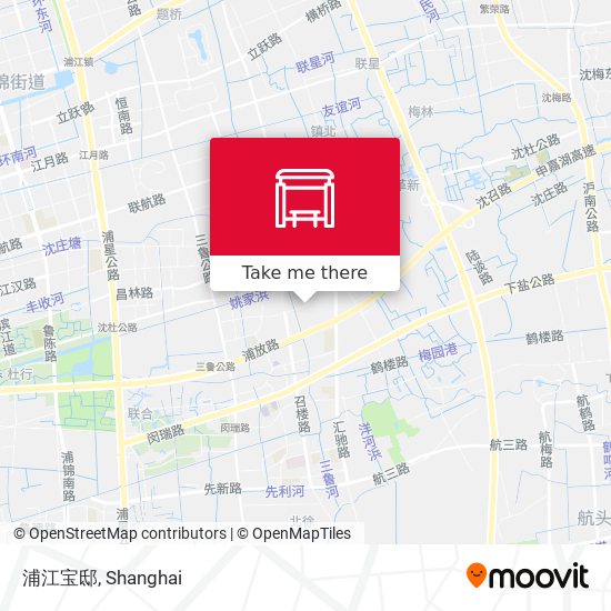 浦江宝邸 map