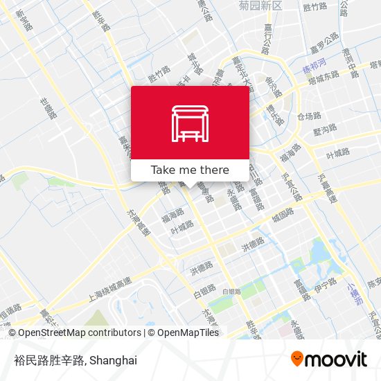 裕民路胜辛路 map