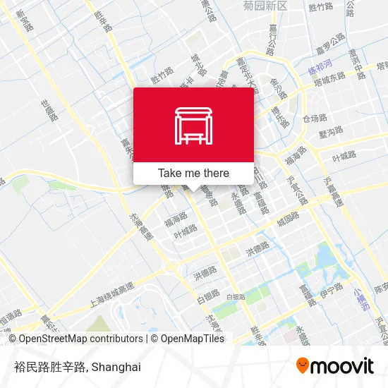 裕民路胜辛路 map