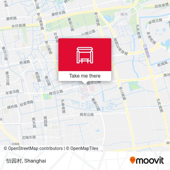 怡园村 map