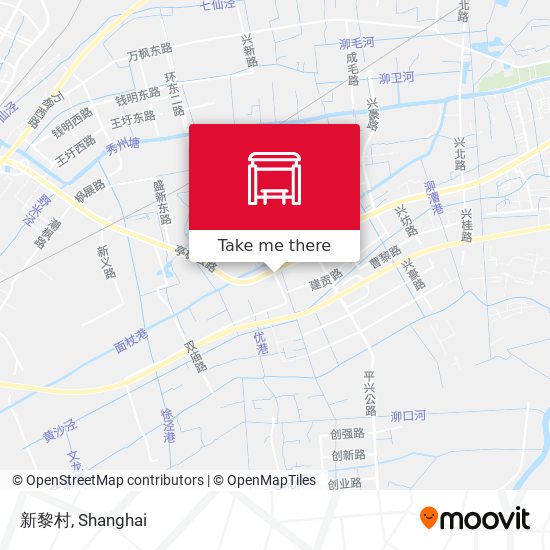 新黎村 map