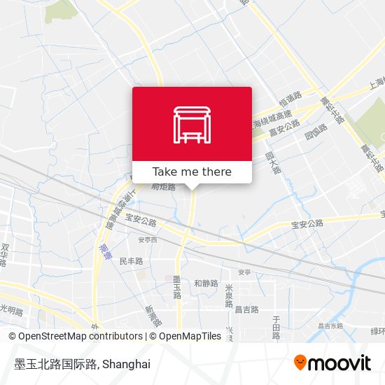墨玉北路国际路 map