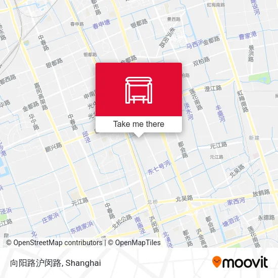 向阳路沪闵路 map