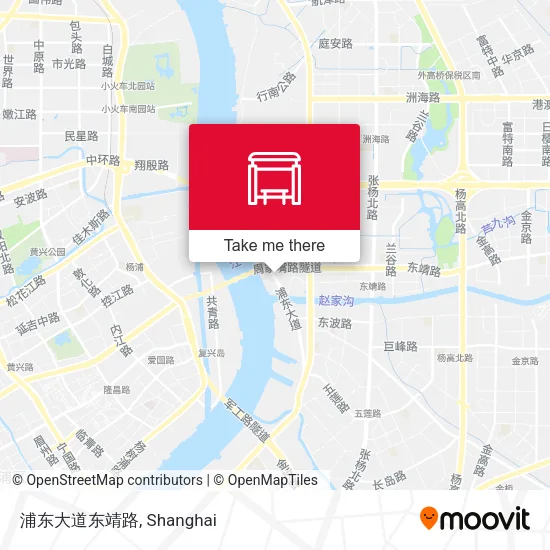 浦东大道东靖路 map