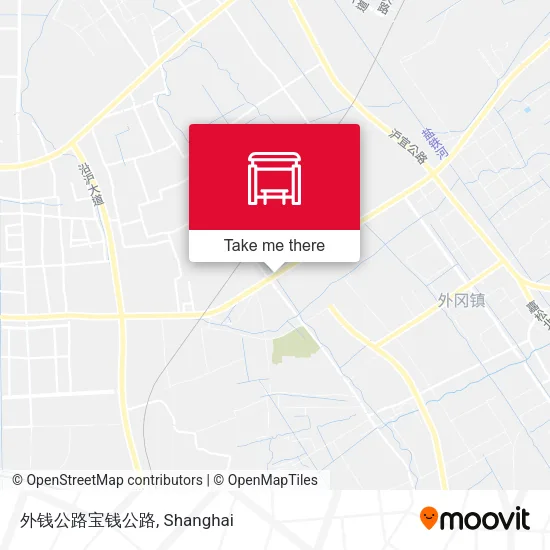 外钱公路宝钱公路 map