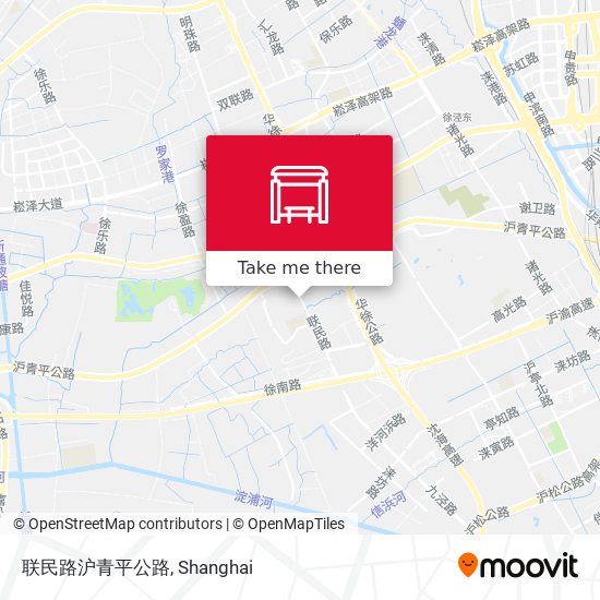 联民路沪青平公路 map