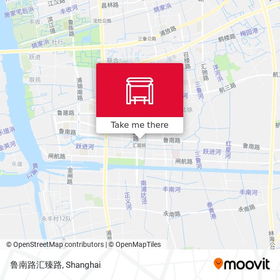 鲁南路汇臻路 map
