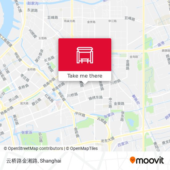 云桥路金湘路 map