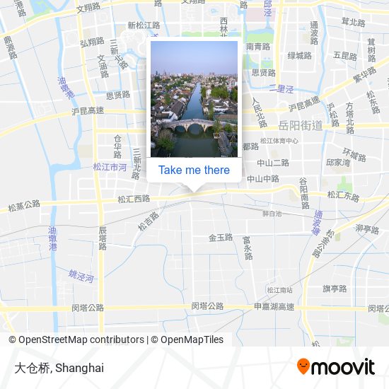 大仓桥 map