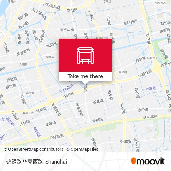 锦绣路华夏西路 map