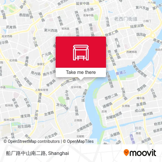船厂路中山南二路 map