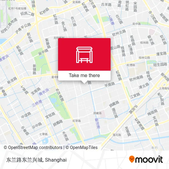 东兰路东兰兴城 map
