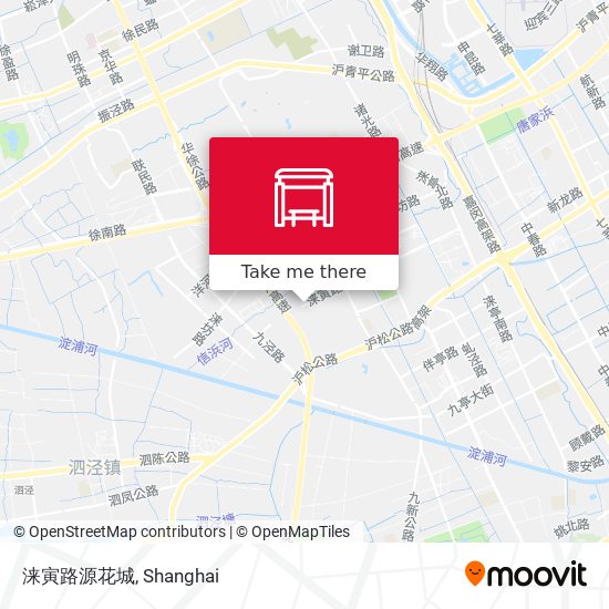 涞寅路源花城 map