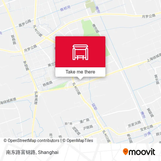 南东路富锦路 map
