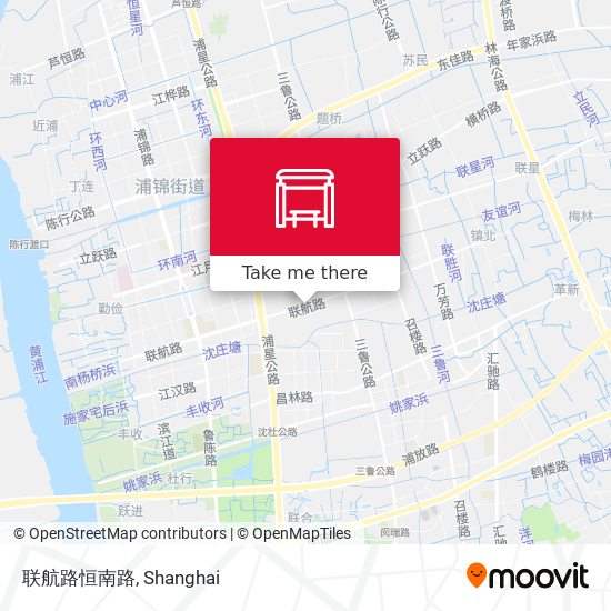 联航路恒南路 map