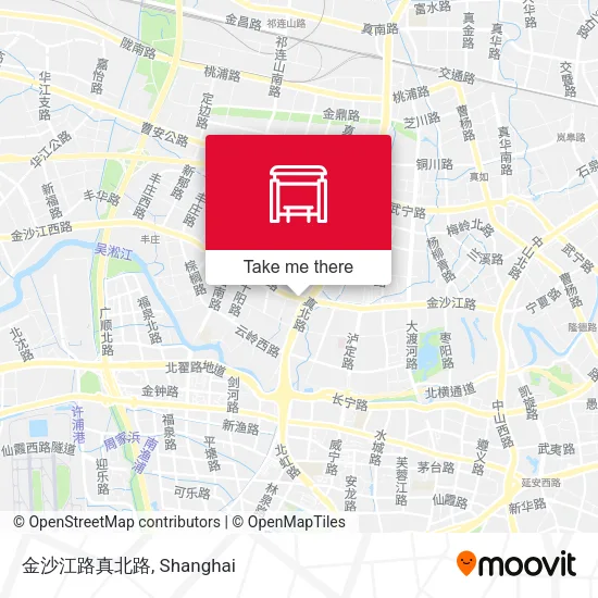 金沙江路真北路 map