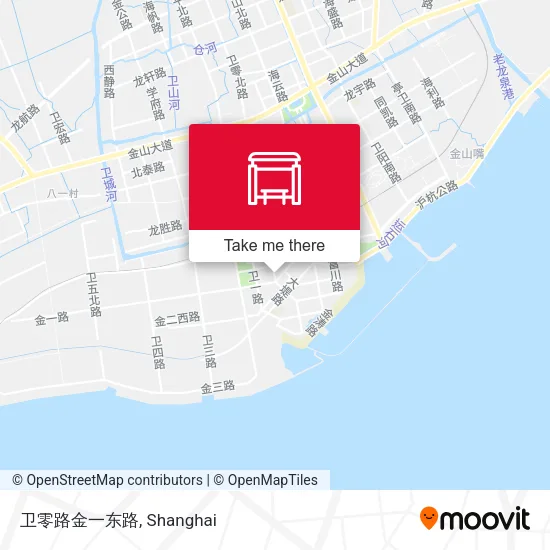 卫零路金一东路 map