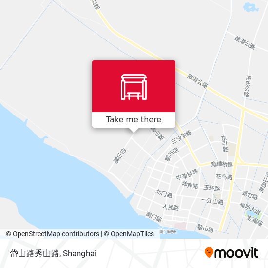 岱山路秀山路 map