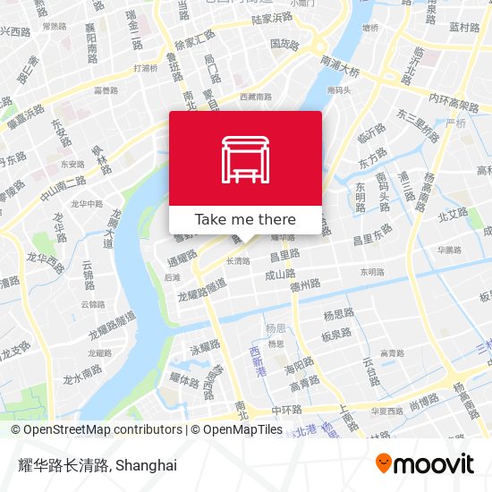 耀华路长清路 map