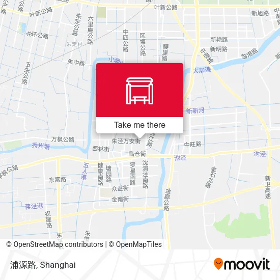 浦源路 map