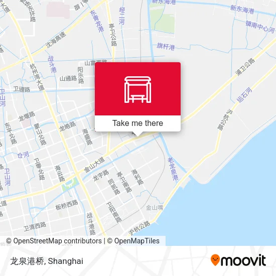 龙泉港桥 map