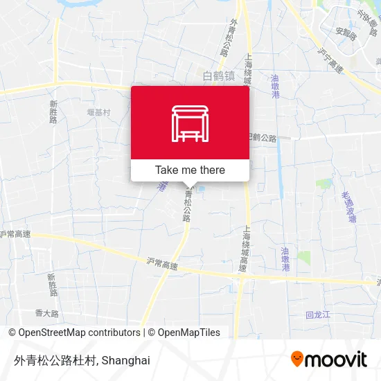 外青松公路杜村 map