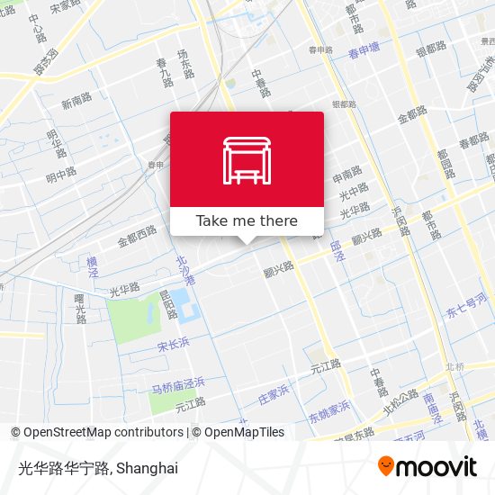光华路华宁路 map