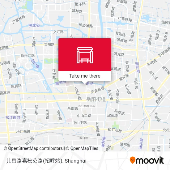 其昌路嘉松公路(招呼站) map