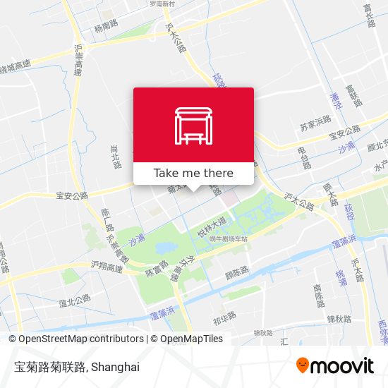 宝菊路菊联路 map