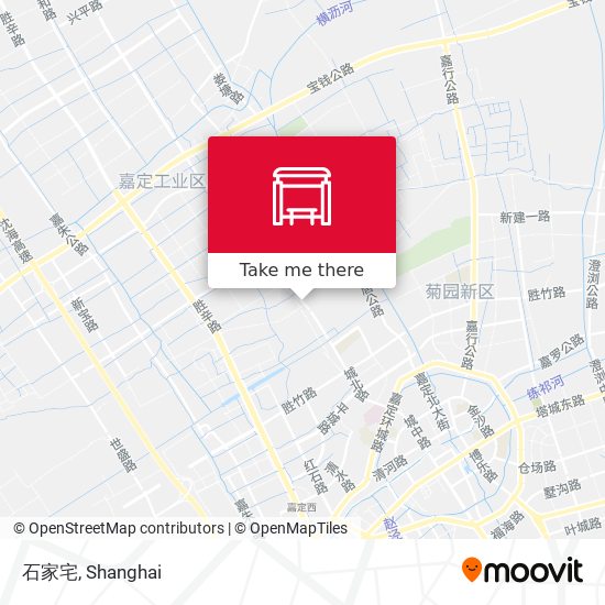 石家宅 map