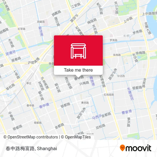 春申路梅富路 map