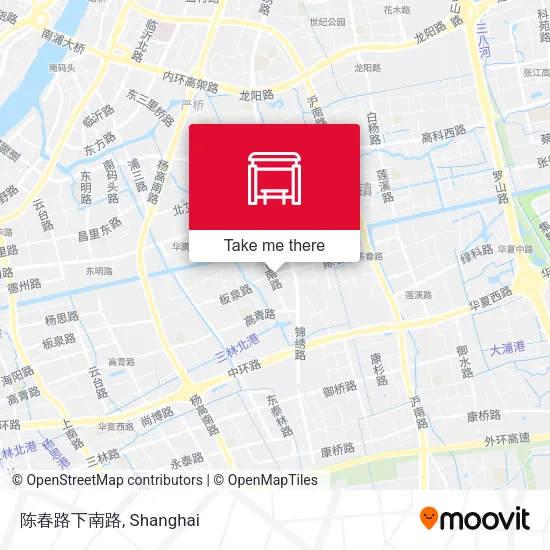 陈春路下南路 map