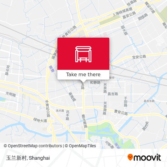 玉兰新村 map