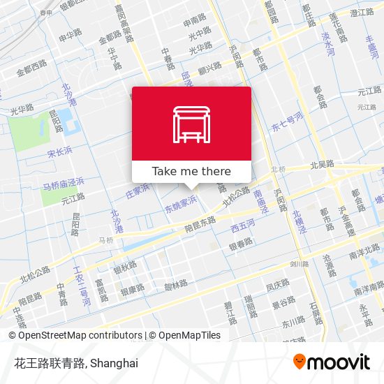 花王路联青路 map
