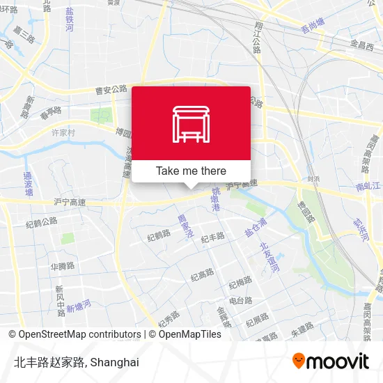 北丰路赵家路 map