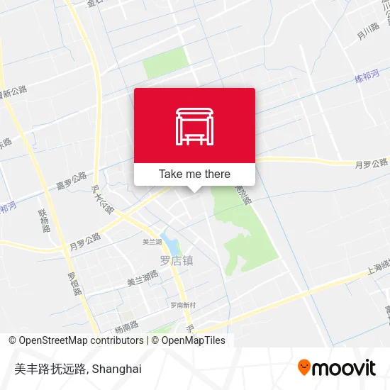 美丰路抚远路 map
