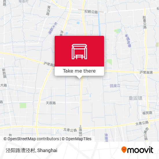 泾阳路漕泾村 map