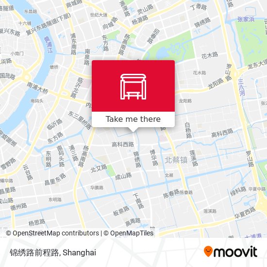 锦绣路前程路 map