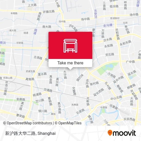 新沪路大华二路 map