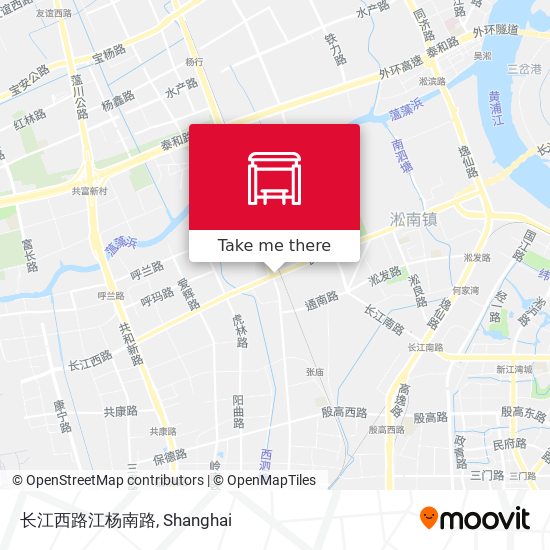长江西路江杨南路 map