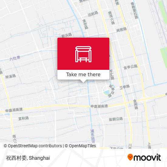 祝西村委 map