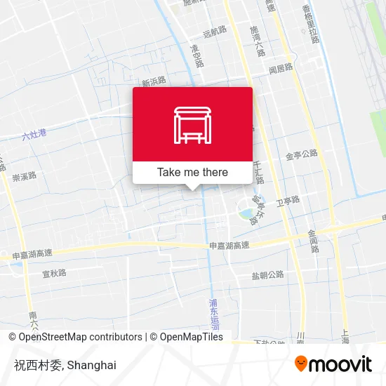 祝西村委 map
