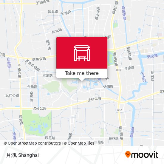 月湖 map